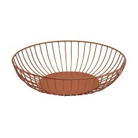 Copper Round Wire Basket